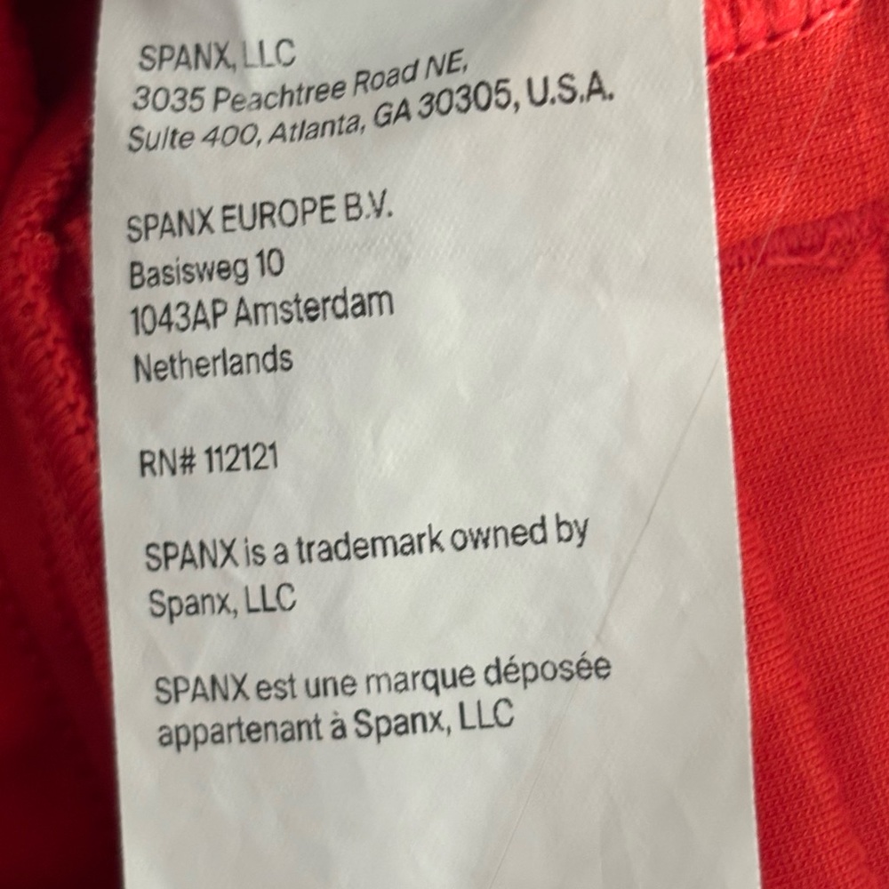 SPANX AIR ESSENTIALS WIDE LEG PANTS LIGHTWEIGHT BREATHABLE FLAT FRONT SZ L - Picture 12 of 14